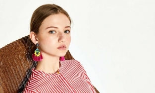 Омская модель Валерия Кандаскалова снялась для лукбука бренда Sfera