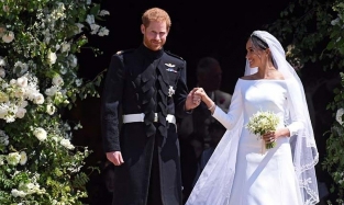 Церемонию бракосочетания принца Гарри и актрисы Меган Маркл назвали свадьбой года