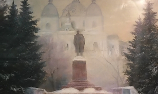 Пока Полежаев пытается, омский художник уже восстановил Ильинский собор на картине