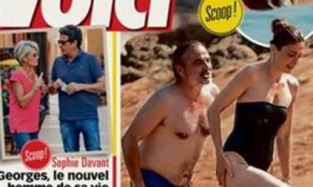 Любовница президента Франции отдыхает на Корсике с другим мужчиной
