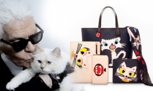 Карл Лагерфельд посвятил новую модную коллекцию своей кошке 