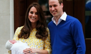 Принц Уильям и Кейт Миддлтон крестили принцессу Шарлотту