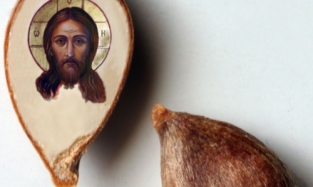 Омский «левша» Коненко нарисовал Христа на яблочном зернышке