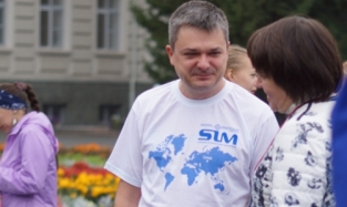 Соболев пробежался на 26-м Сибирском международном марафоне 