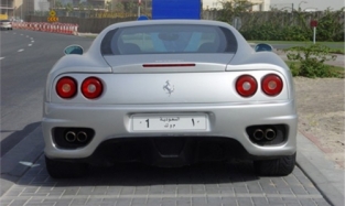 Арабский бизнесмен купил автомобильный номер за 5 млн долларов