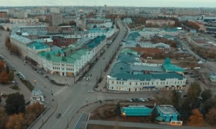 Омичи сняли эффектный видеоролик с видами Любинского проспекта с высоты