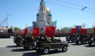 В Омске 9 мая  будет парад Победы, пробег ретроавтомобилей и много чего еще