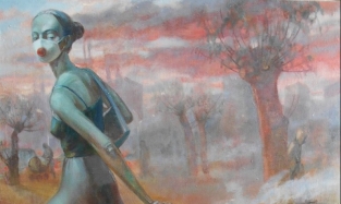 Художница из Омска Анастасия Кичигина посвятила выбросам этилмеркаптана картину
