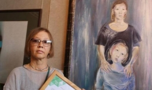 Омская художница Марина Усова получила 75 тысяч рублей за «Двойной портрет»