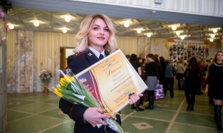 Мария Постникова получила главный титул конкурса «Леди омская полиция»
