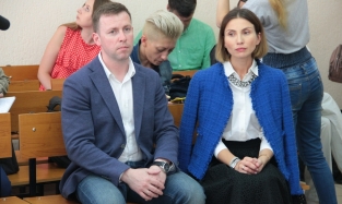 Екатерина Талызина старалась быть спокойной на заседании суда