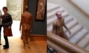 «На выставке я главный экспонат»: голый мужчина наслаждался искусством в Третьяковке 