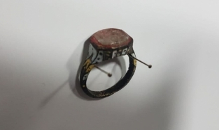 Омские археологи нашли гербовый перстень времен Ивана Грозного 