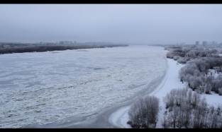 В Омске вскрылась река Омь