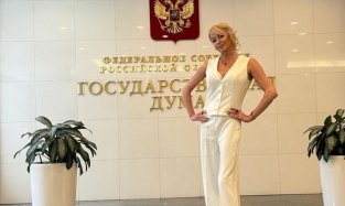 Волочкова начинает политическую карьеру: Госдуму уже посетила