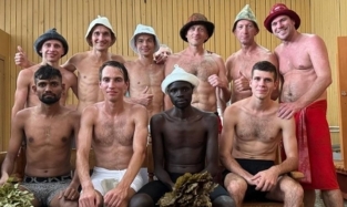 Кенийского бегуна покорила омская баня на Пранова