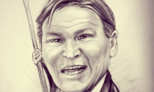 Омский художник нарисовал шарж на Раймо Сумманена