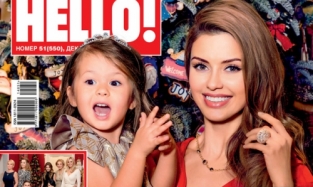 Звезда «Дома-2» Виктория Боня с дочерью на обложке HELLO
