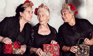 Dolce & Gabbana выпустили коллекцию для старушек