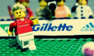 Дэвида Бэкхема увековечили в LEGO