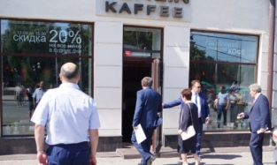 Двораковский и Горст отпраздновали День города в Berlin Kaffee