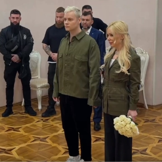 Дождались: для бракосочетания Shaman и Мизулина выбрали стиль military