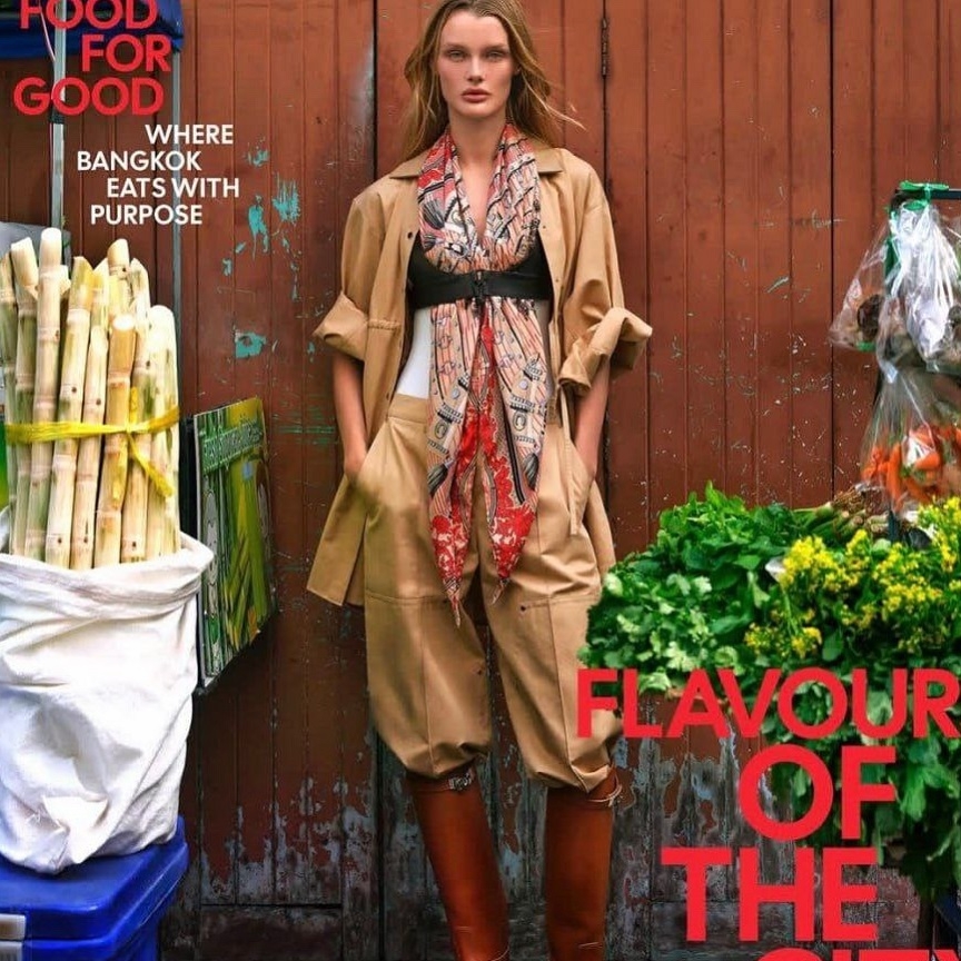 Уроженка Омска стала лицом модного журнала Vogue Thailand